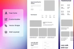 Construction Wireframe Website