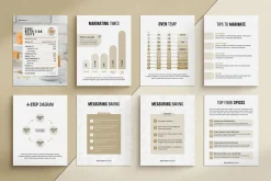 Cookbook / Recipe eBook for Canva