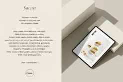Cookbook / Recipe eBook for Canva
