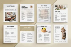 Cookbook / Recipe eBook for Canva