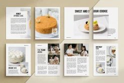 Cookbook / Recipe eBook for Canva