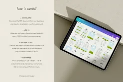 Cookbook / Recipe eBook for Canva