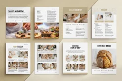 Cookbook / Recipe eBook for Canva