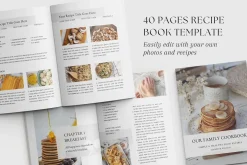 Cookbook Recipe Ebook Template
