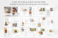 Cookbook Recipe Ebook Template