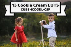 Cookie cream color lookup table set