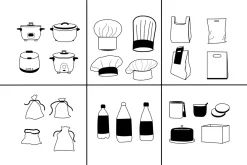 150+ Cookware Illustrations