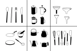 150+ Cookware Illustrations