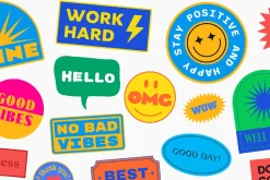 Cool Trendy Stickers Collection