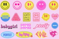 COOL Y2K VECTOR STICKERS PACK
