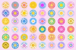 COOL Y2K VECTOR STICKERS PACK