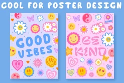 COOL Y2K VECTOR STICKERS PACK