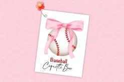 Coquette Baseball PNG Clipart