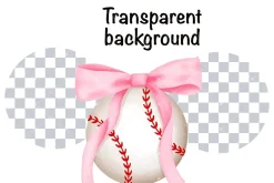 Coquette Baseball PNG Clipart