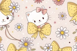 Coquette Bow Seamless Pattern