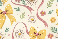 Coquette Bow Seamless Pattern