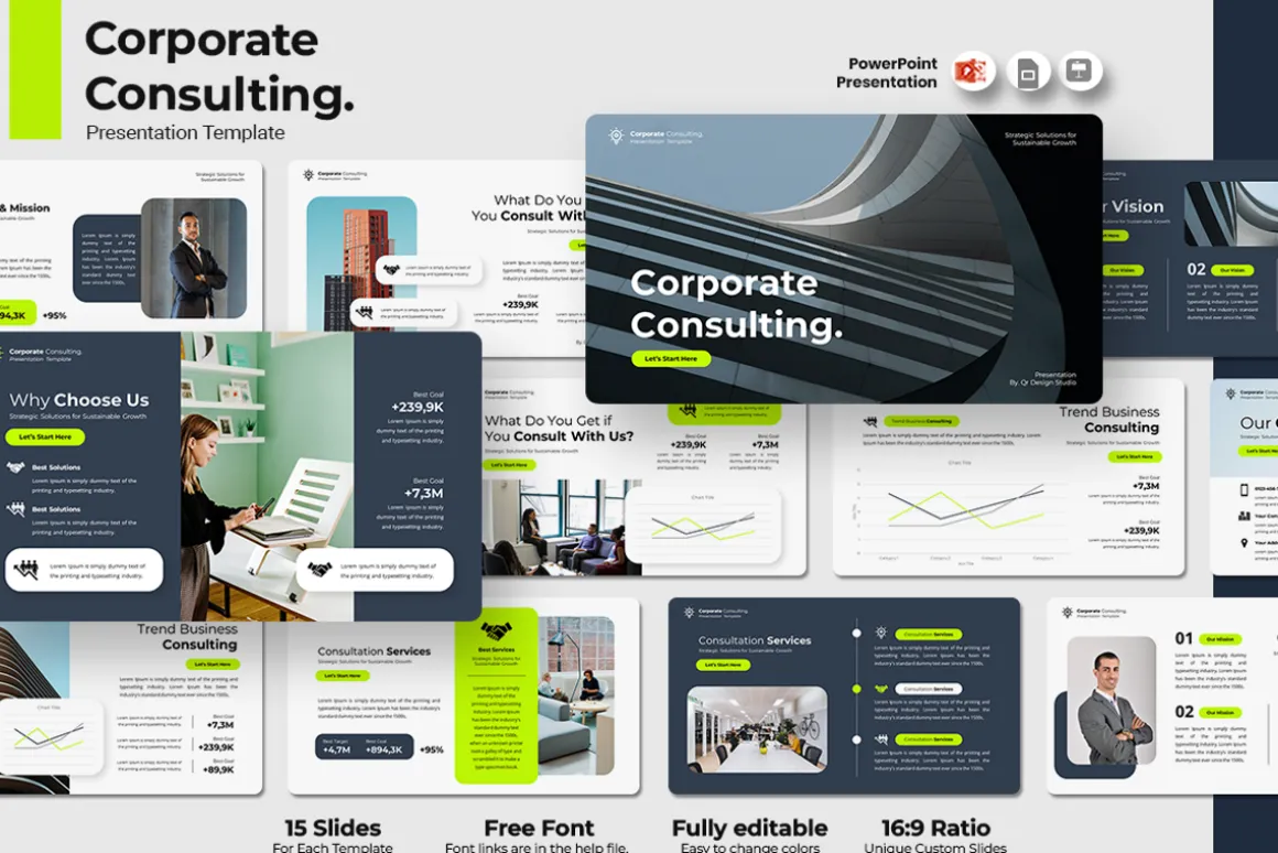 Corporate Consulting - PowerPoint
