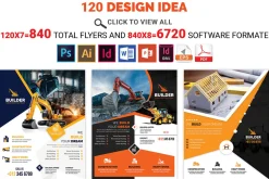 120 Corporate Flyer & Poster Bundle