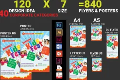 120 Corporate Flyer & Poster Bundle