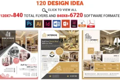 120 Corporate Flyer & Poster Bundle