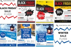 120 Corporate Flyer & Poster Bundle