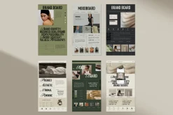 COS | Brand Board | Canva & InDesign