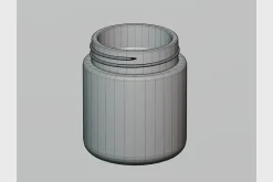 Cosmetic bottle 3d model 04