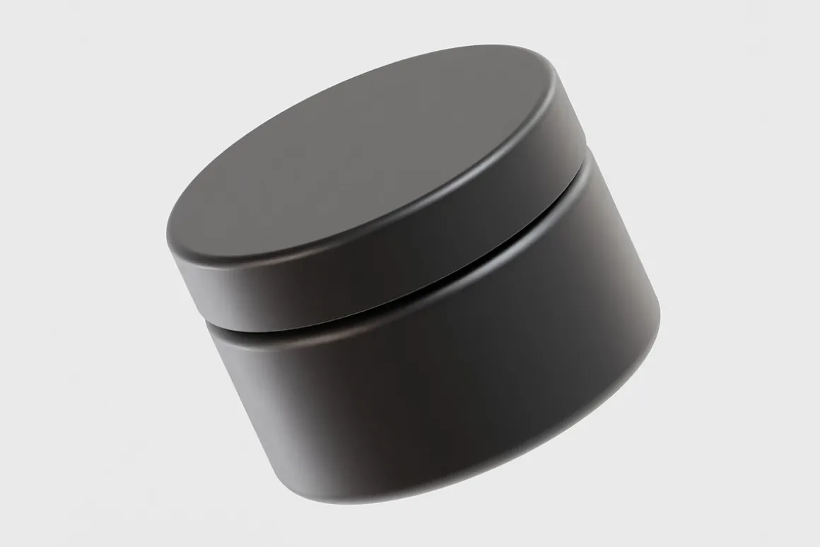 Cosmetic jar 3d model