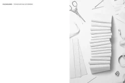 Cotton Fabrics & Swatch Card Mockup