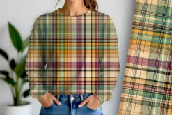 Country Dance Plaid Seamless Repeat