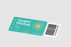 Coupon Mockup