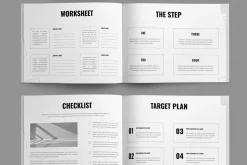 Course Workbook Template Landscape