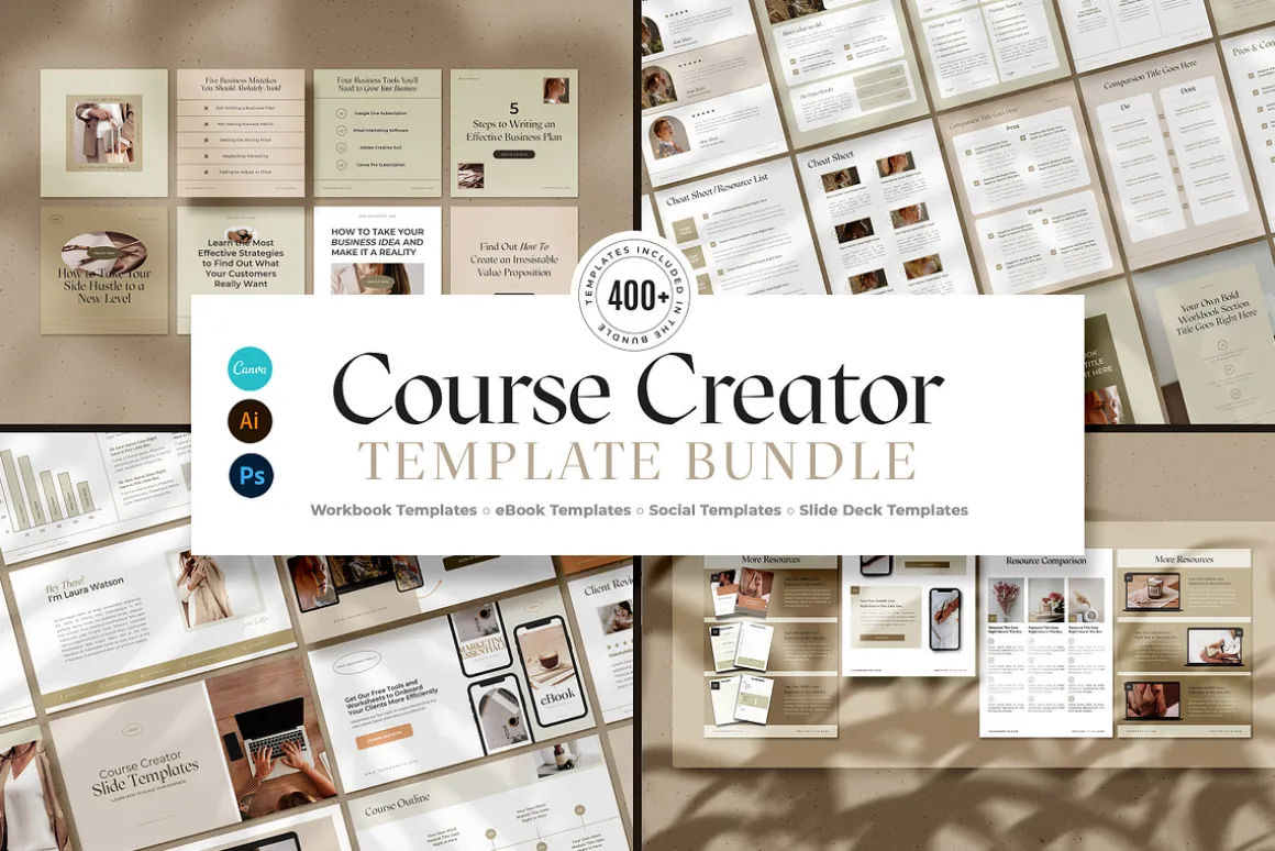 400+ Course Creator Templates CANVA