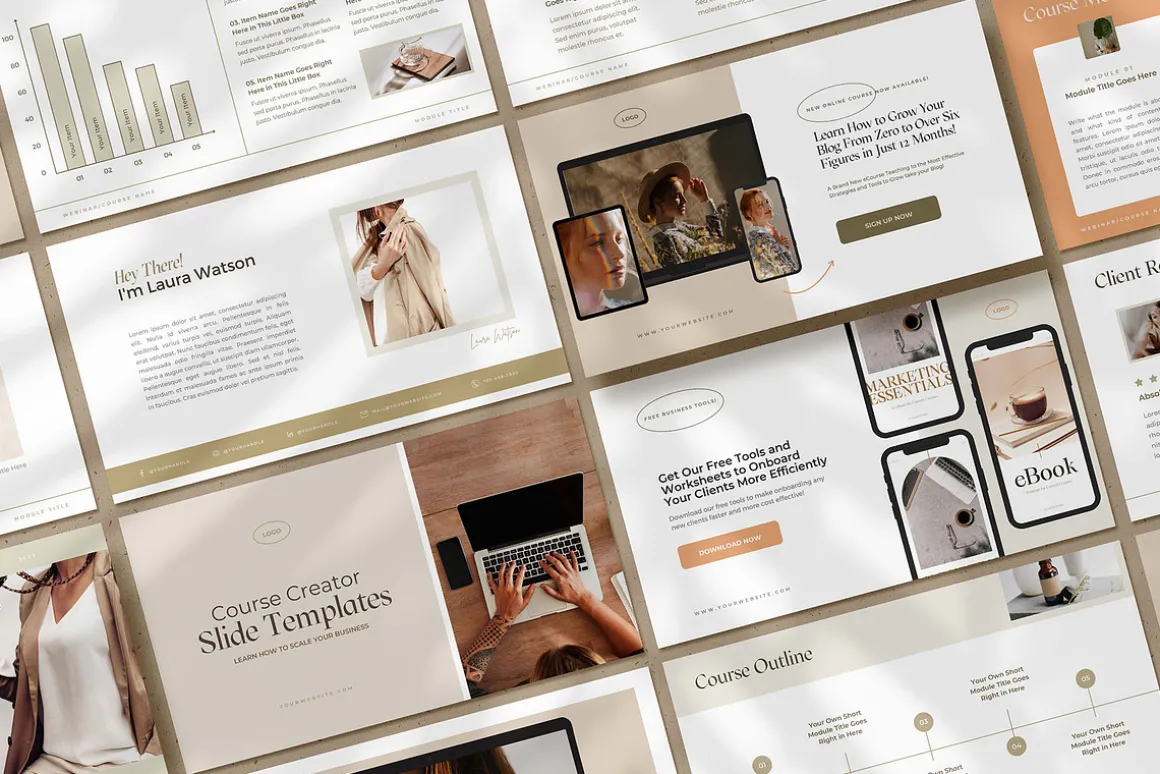 400+ Course Creator Templates CANVA
