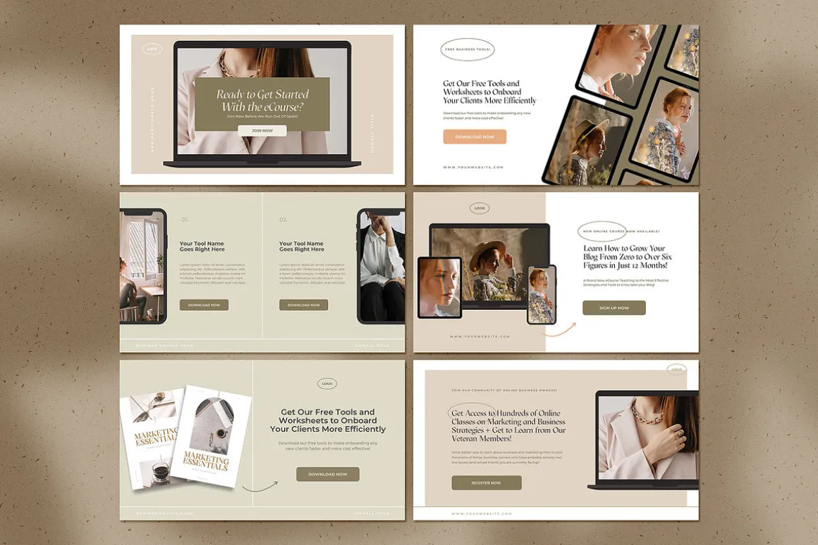 400+ Course Creator Templates CANVA