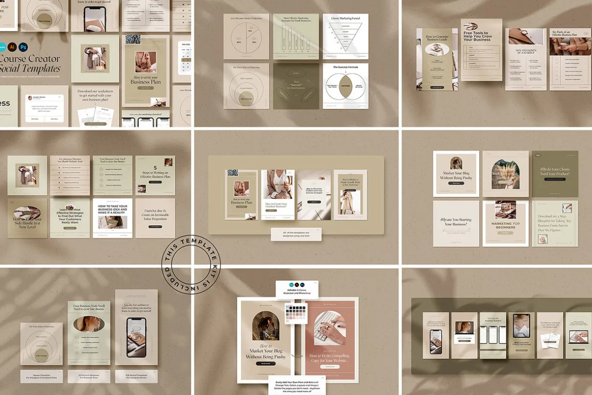 400+ Course Creator Templates CANVA