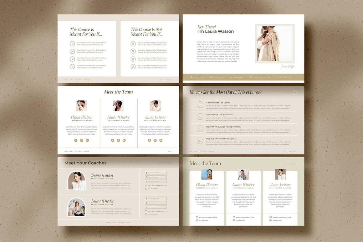 400+ Course Creator Templates CANVA