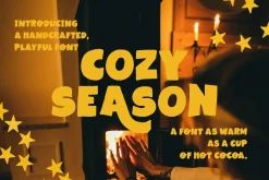 Cozy Season - Warm & Playful Font