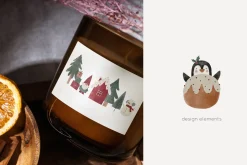 Cozy Watercolor Christmas Holidays