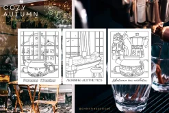 Cozy Autunm | Coloring book