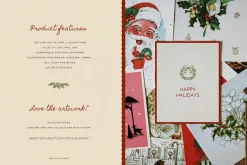 COZY CHRISTMAS line art clipart