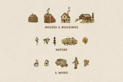COZY NEW ENGLAND Illustration Pack