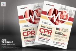 CPR Training Flyer Templates
