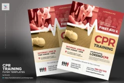 CPR Training Flyer Templates