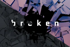 Cracked surface, 3d render
