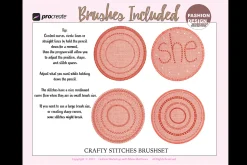 47 CRAFTY STITCHES Procreate Brushes