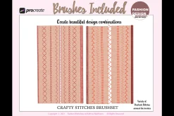 47 CRAFTY STITCHES Procreate Brushes