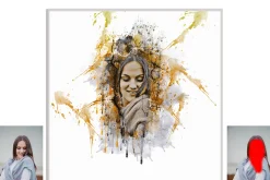 Crake Watercolor Photoshop Action