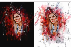 Crake Watercolor Photoshop Action