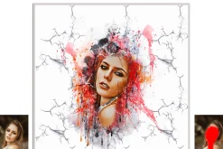 Crake Watercolor Photoshop Action